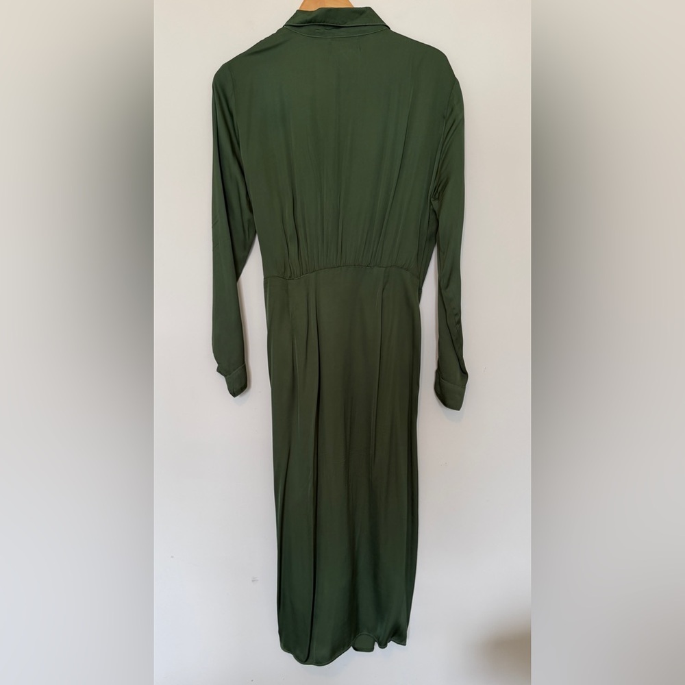 Velvet by Graham & Spencer Green Wrap Dress - Picture 6 of 8